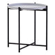 Trosa Side Table with Round Grey Top