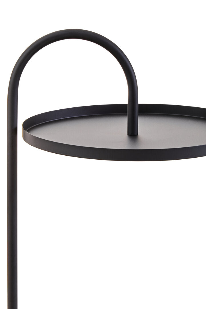 Trosa Black Hanging Top Side Table