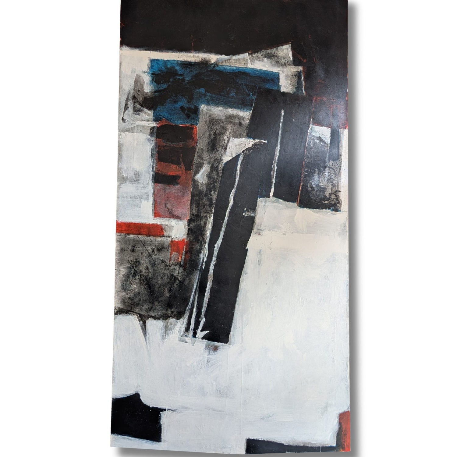 Striking Large Abstract Painting By Morago