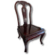 Chinese Rosewood Style Decorative Chair