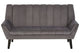 Savina 2 Seat Grey Sofa