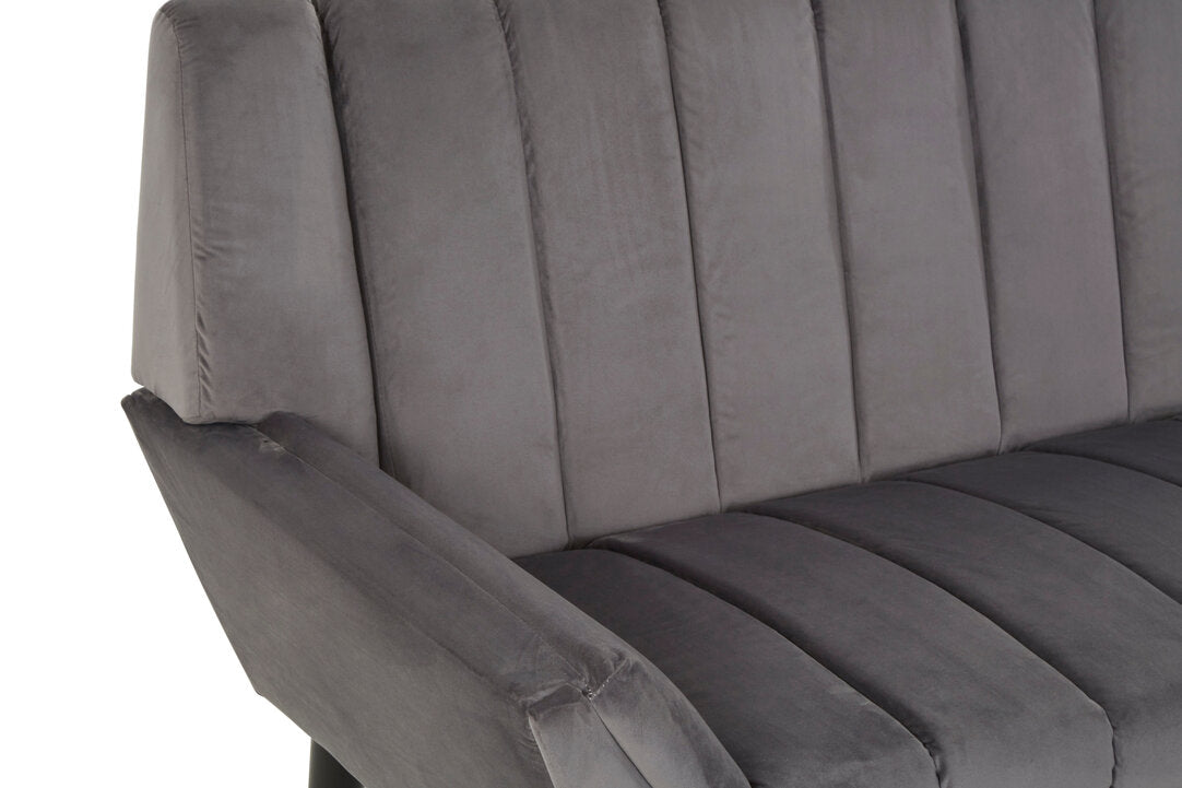 Savina 2 Seat Grey Sofa