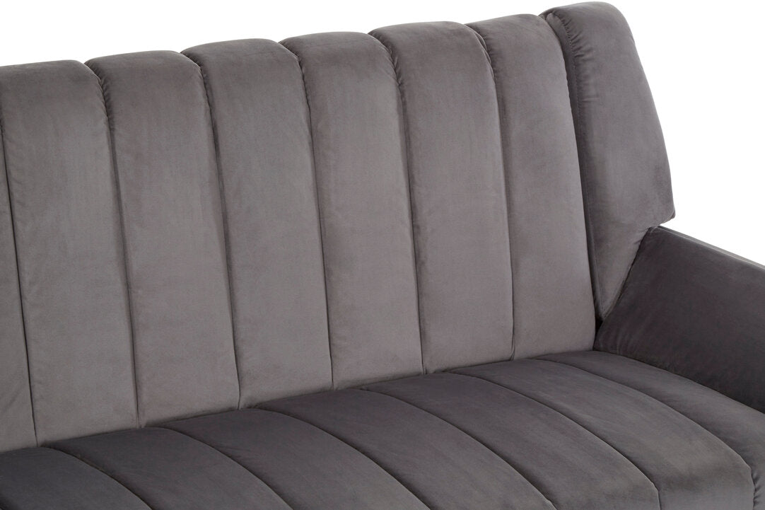 Savina 2 Seat Grey Sofa