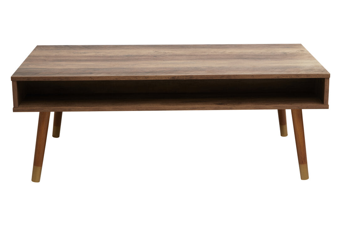 Frida Wood Veneer Coffee Table with 2 Drawers