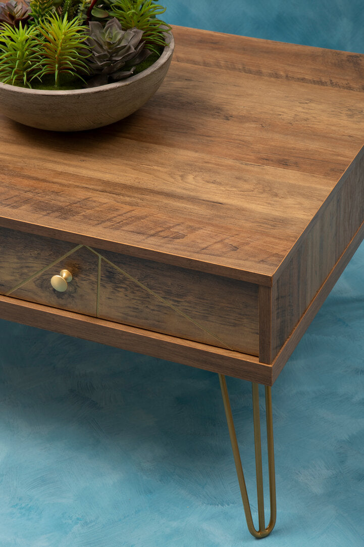 Flori Coffee Table with 2 Drawers