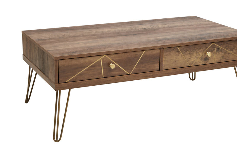 Flori Coffee Table with 2 Drawers