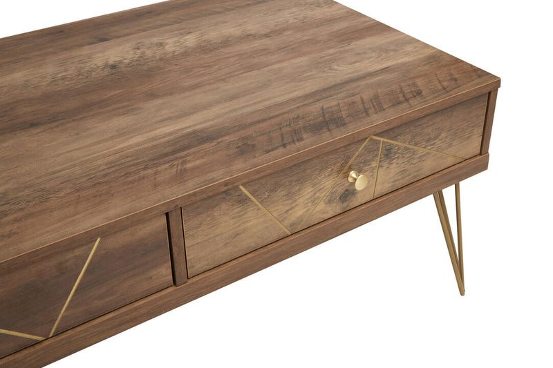 Flori Coffee Table with 2 Drawers