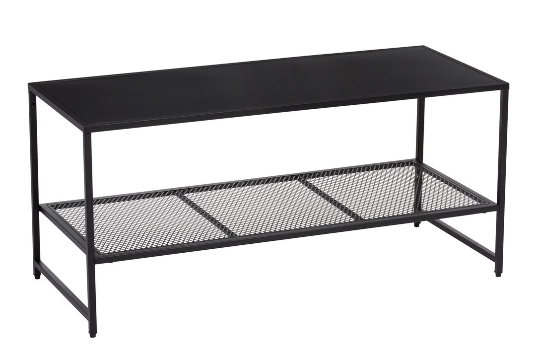 Acero Black Metal Coffee Table
