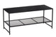 Acero Black Metal Coffee Table