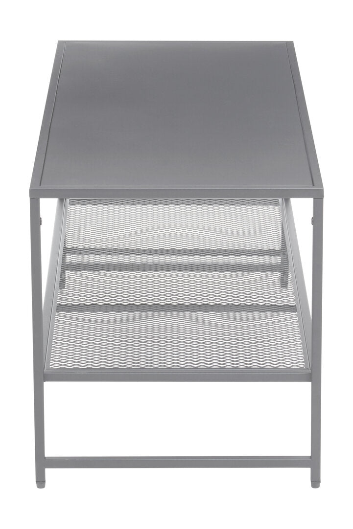 Acero Grey Metal Coffee Table