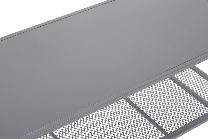 Acero Grey Metal Coffee Table