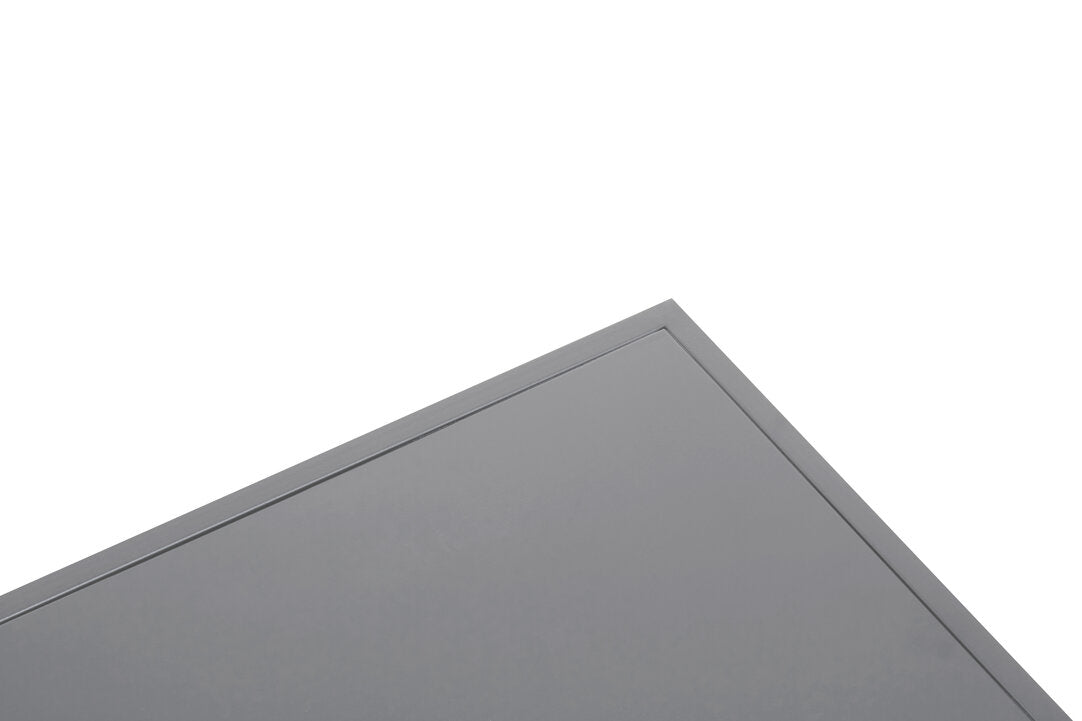 Acero Grey Metal Coffee Table