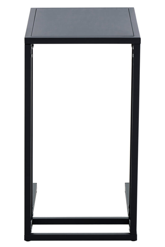 Acero Black Metal Side Table