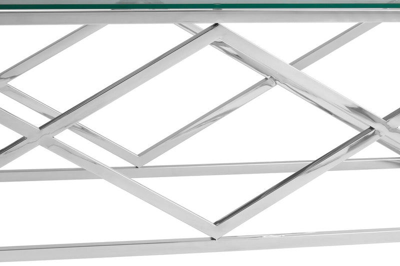 Allure Inverted Prism Base Coffee Table