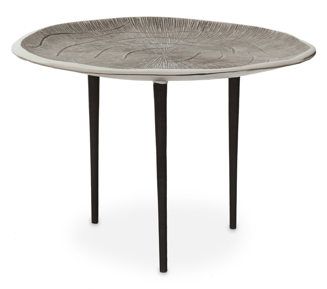 Silva Oak Effect Silver Top Coffee Table