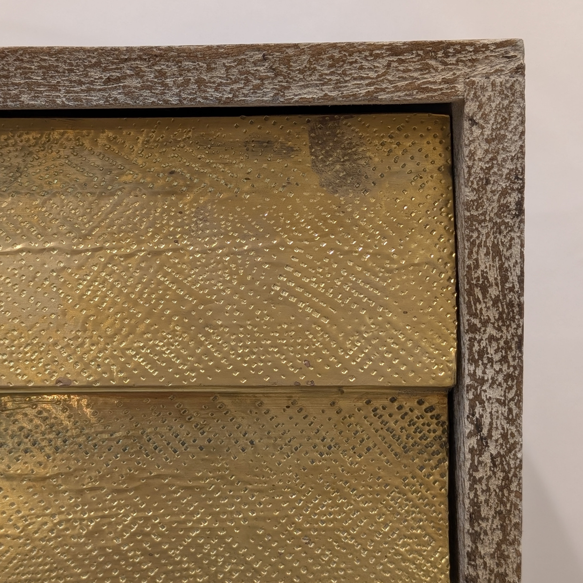 Graham and  Green  Giogio Mango Wood Side Table with Drawers.