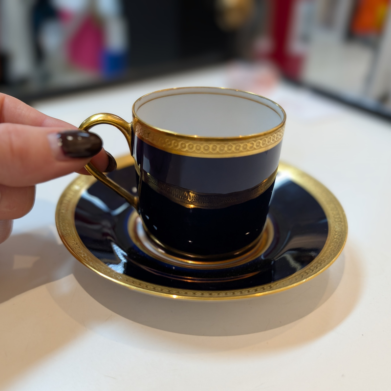 Limoges  Miniature Cup and Saucer