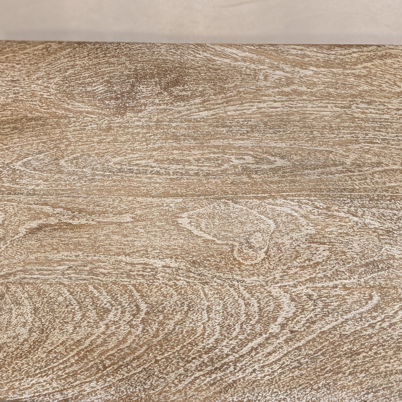 Graham and  Green  Giogio Mango Wood Side Table with Drawers.