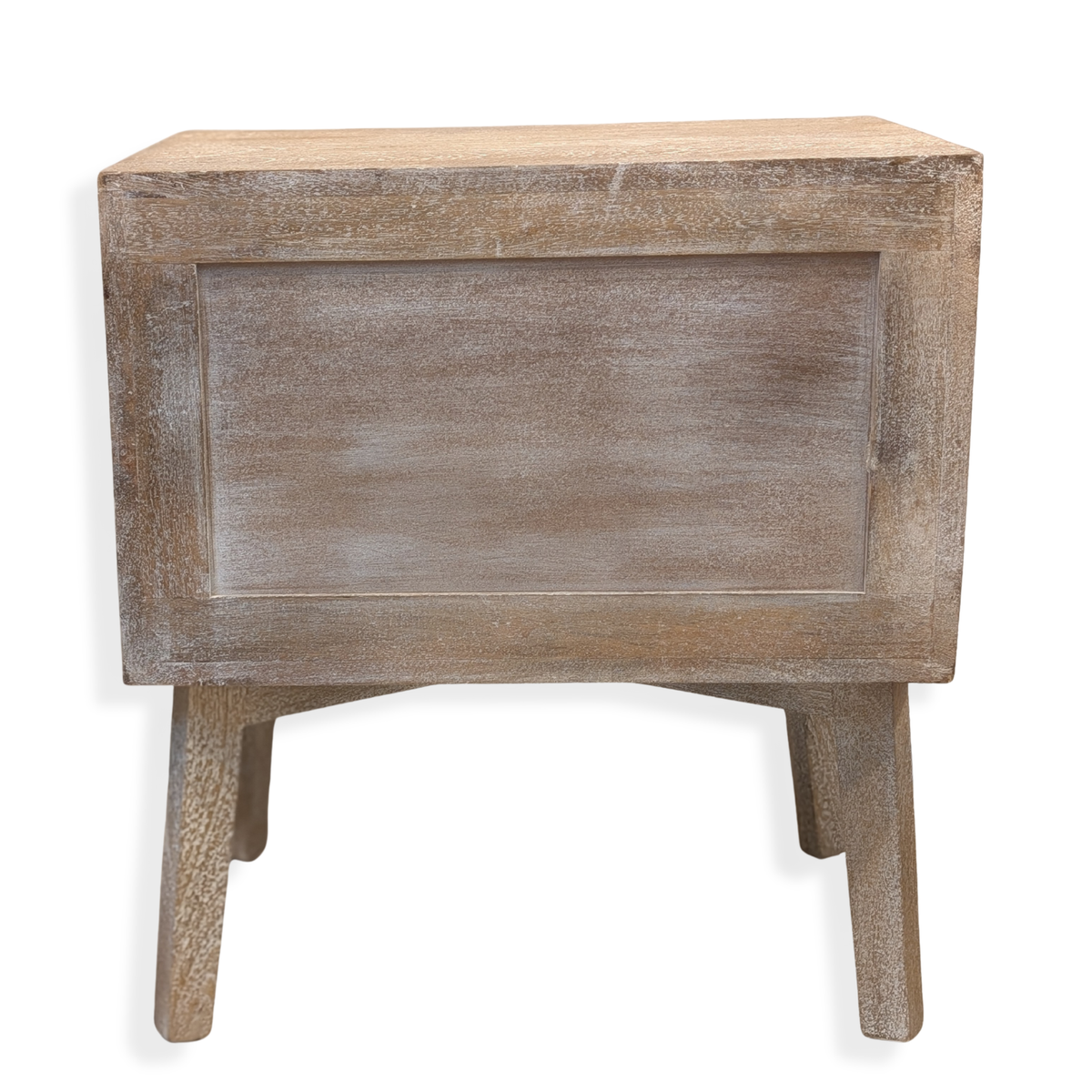 Graham and  Green  Giogio Mango Wood Side Table with Drawers.