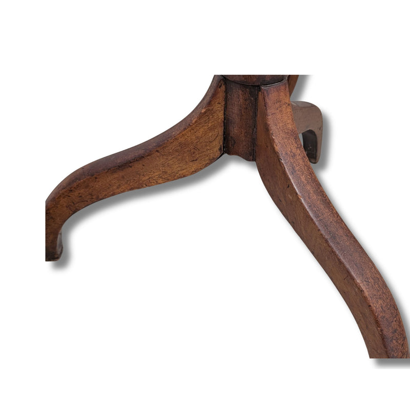 Antique Mahogany Tripod Side Table