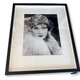 Framed Black and White Marion Davies Portrait Print