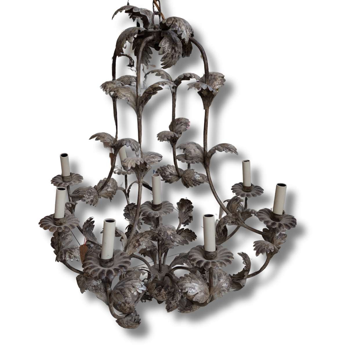 Compiegne Leaf 9-Light Chandelier by Vaughan