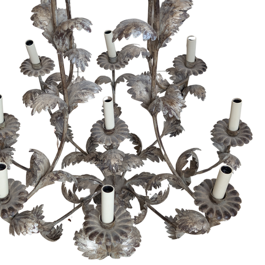 Compiegne Leaf 9-Light Chandelier by Vaughan