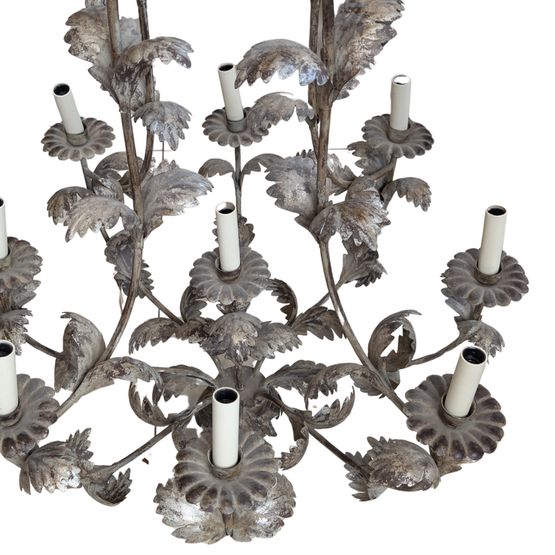 Compiegne Leaf 9-Light Chandelier by Vaughan