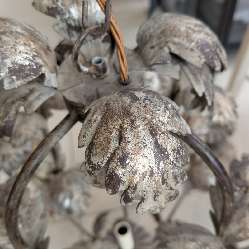 Compiegne Leaf 9-Light Chandelier by Vaughan