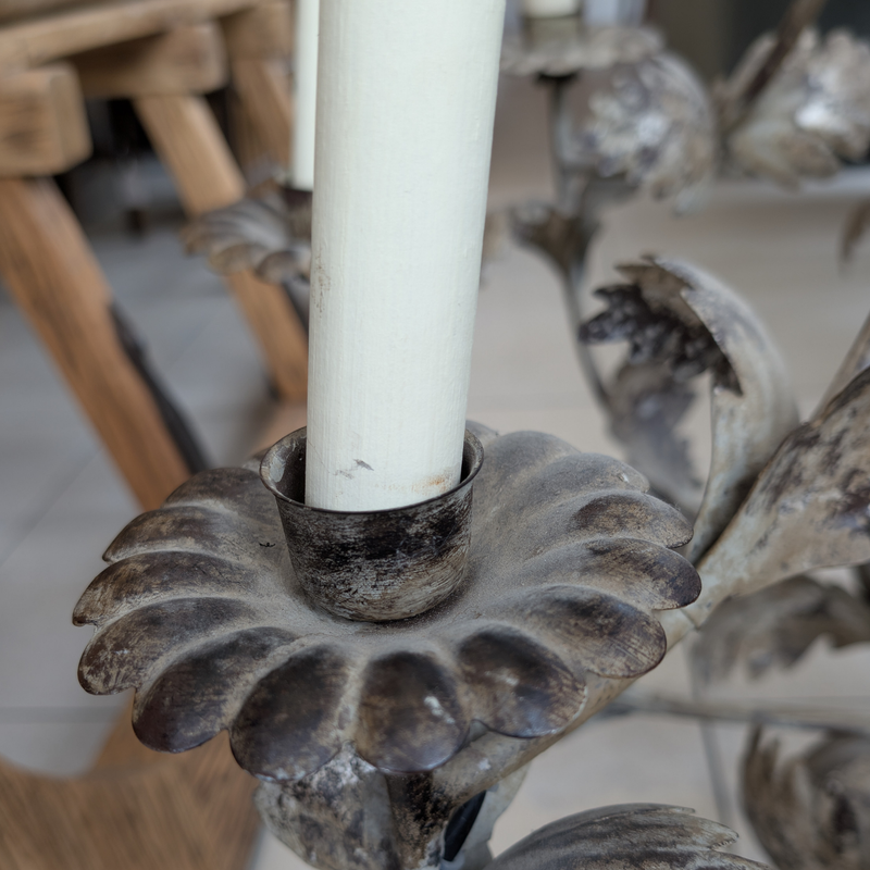 Compiegne Leaf 9-Light Chandelier by Vaughan