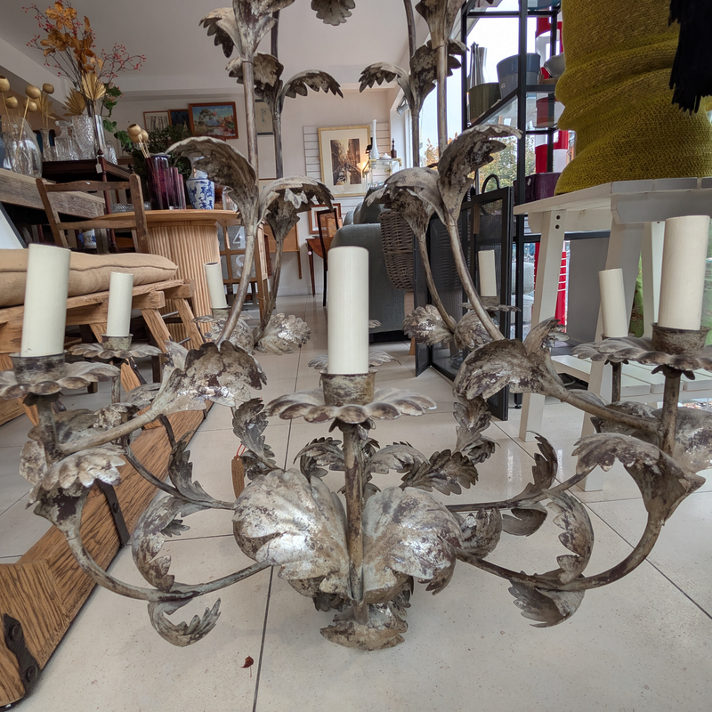 Compiegne Leaf 9-Light Chandelier by Vaughan