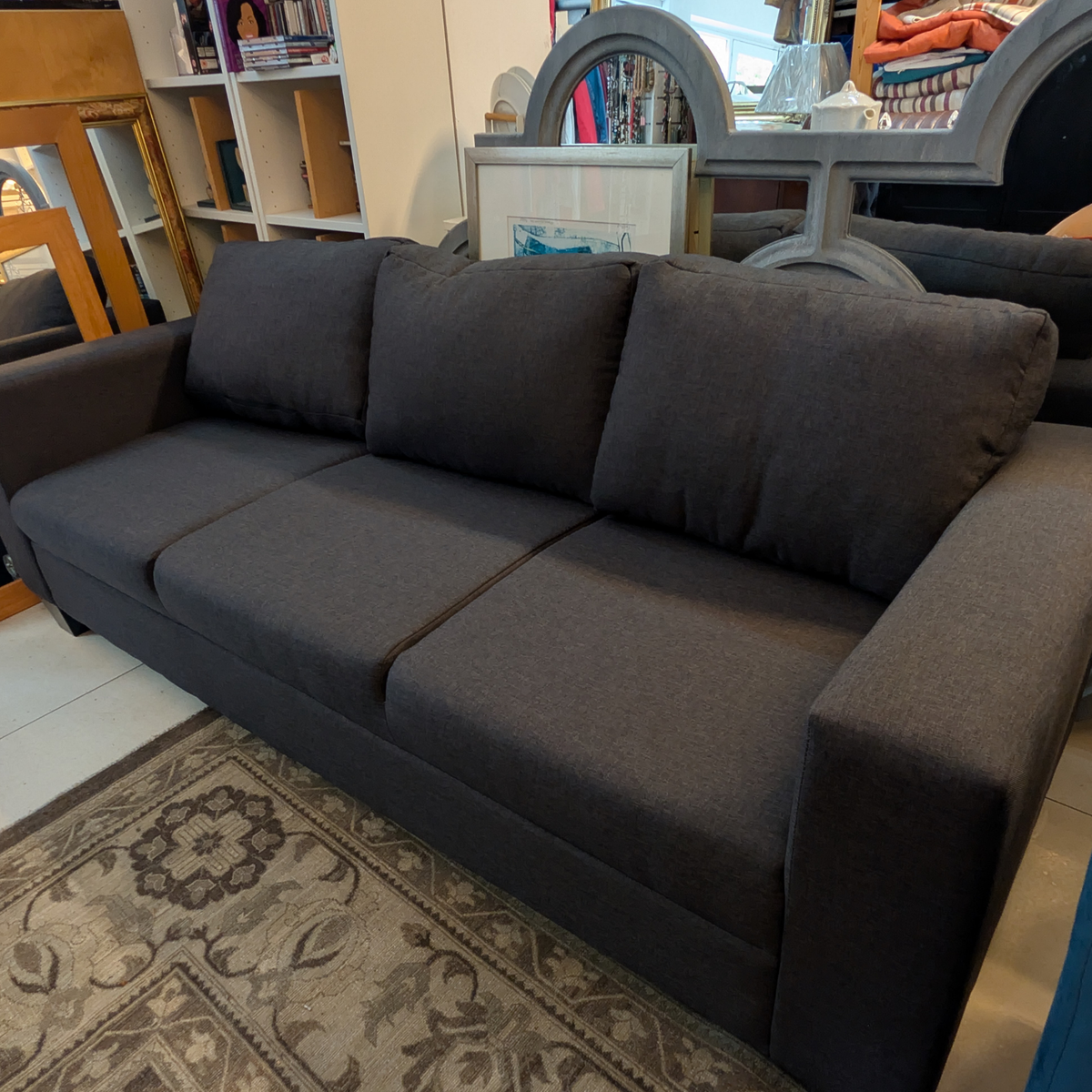 Argos Contemporary 3-Seater Fabric Sofa