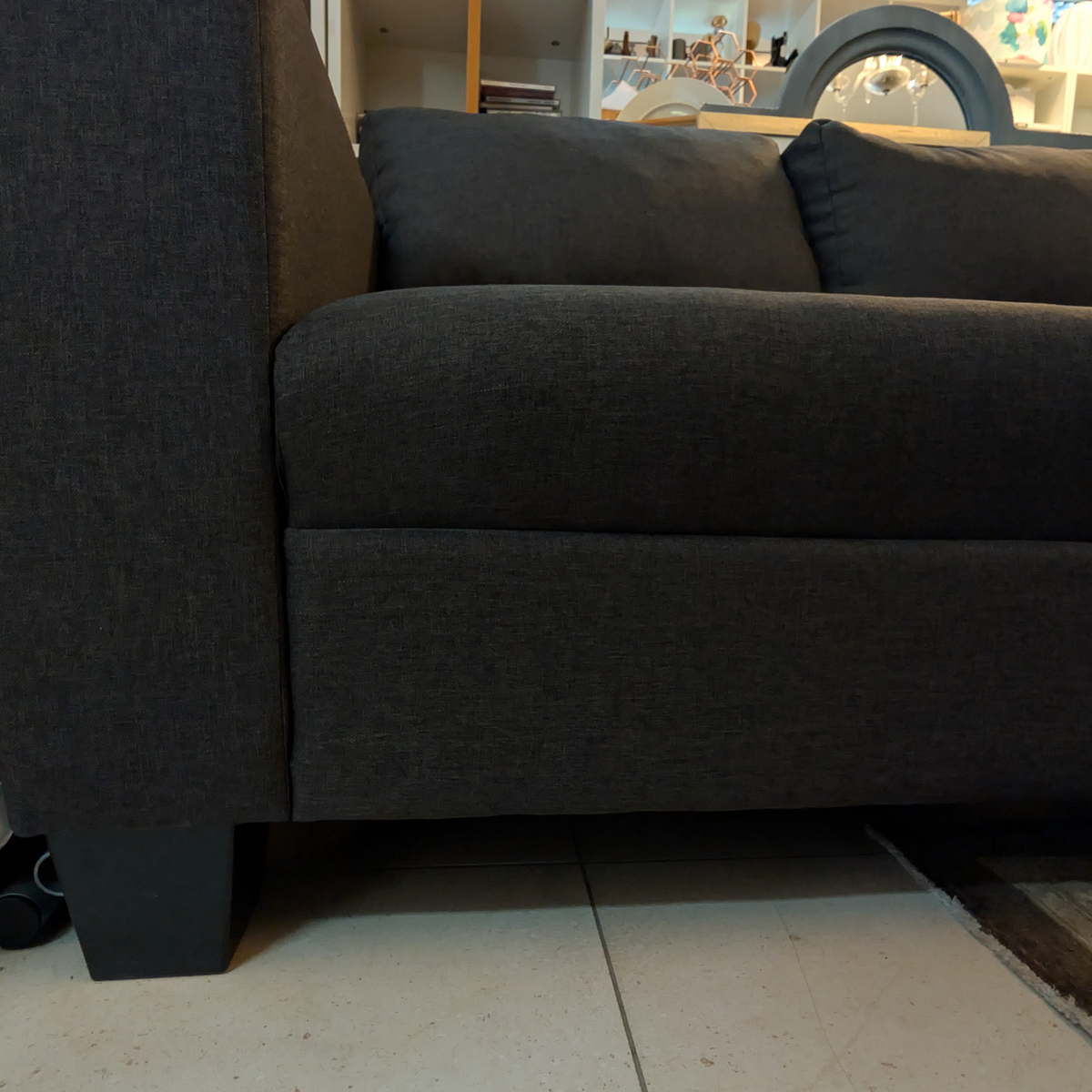 Argos Contemporary 3-Seater Fabric Sofa