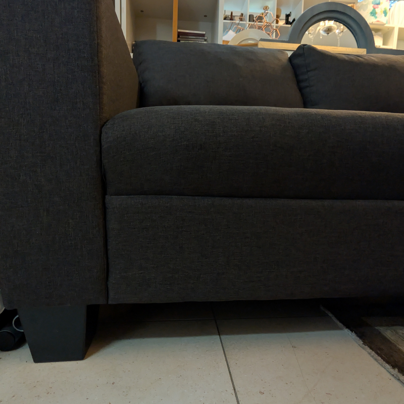 Argos Contemporary 3-Seater Fabric Sofa