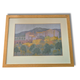 Signed Original ‘Chartreuse de la Verne’ Landscape Painting in Gold Frame by Anne Gould.