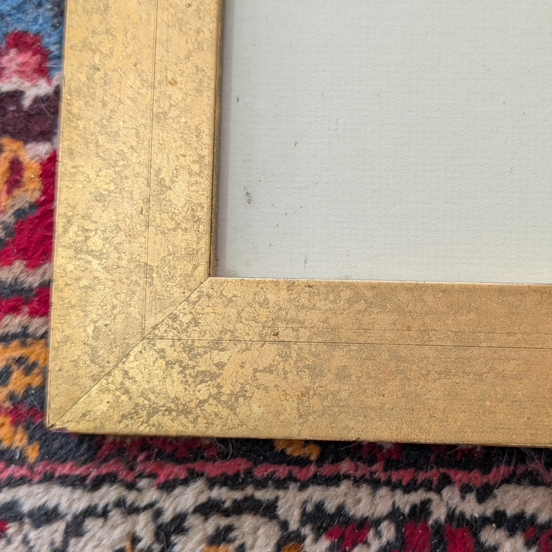 Signed Original ‘Chartreuse de la Verne’ Landscape Painting in Gold Frame by Anne Gould.