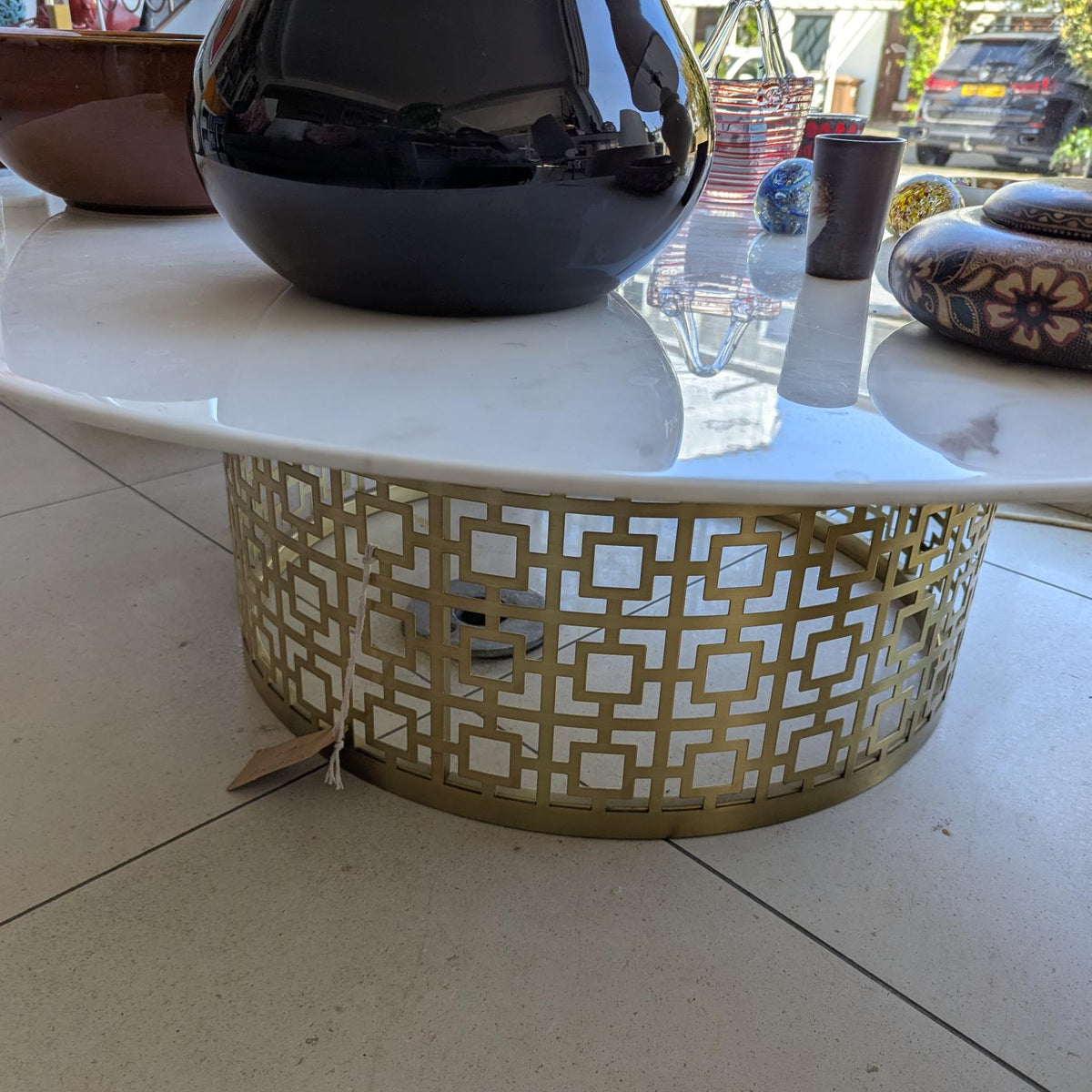 Jonathan Adler Pedestal Coffee Table (SALE)