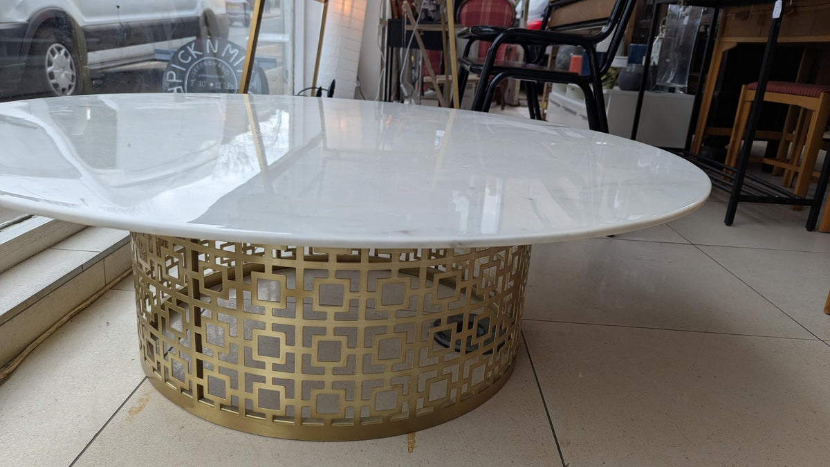 Jonathan Adler Pedestal Coffee Table (SALE)