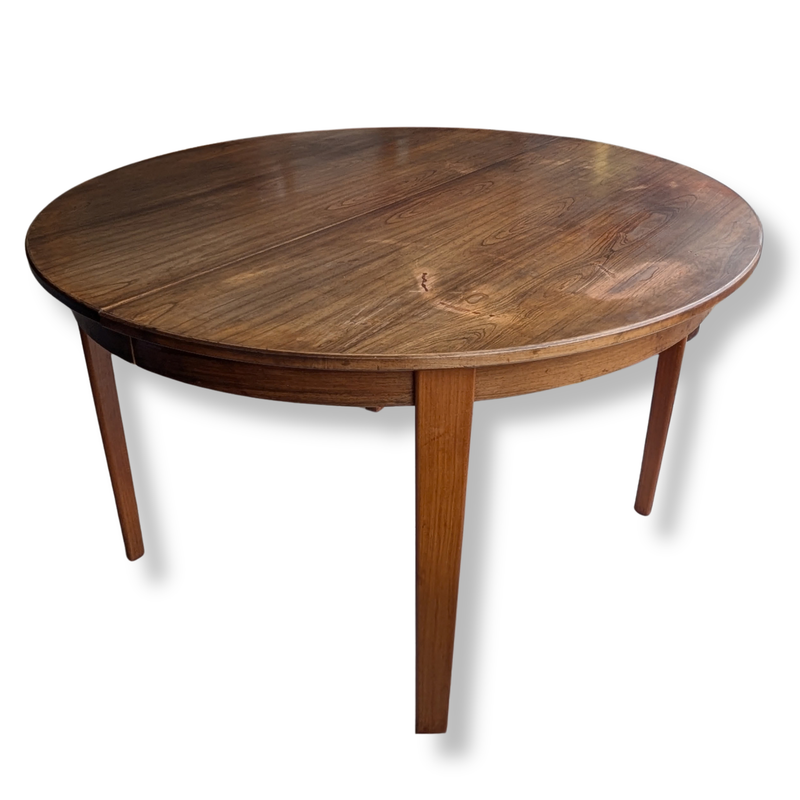 Mid-Century Scandinavian Extendable Dining Table