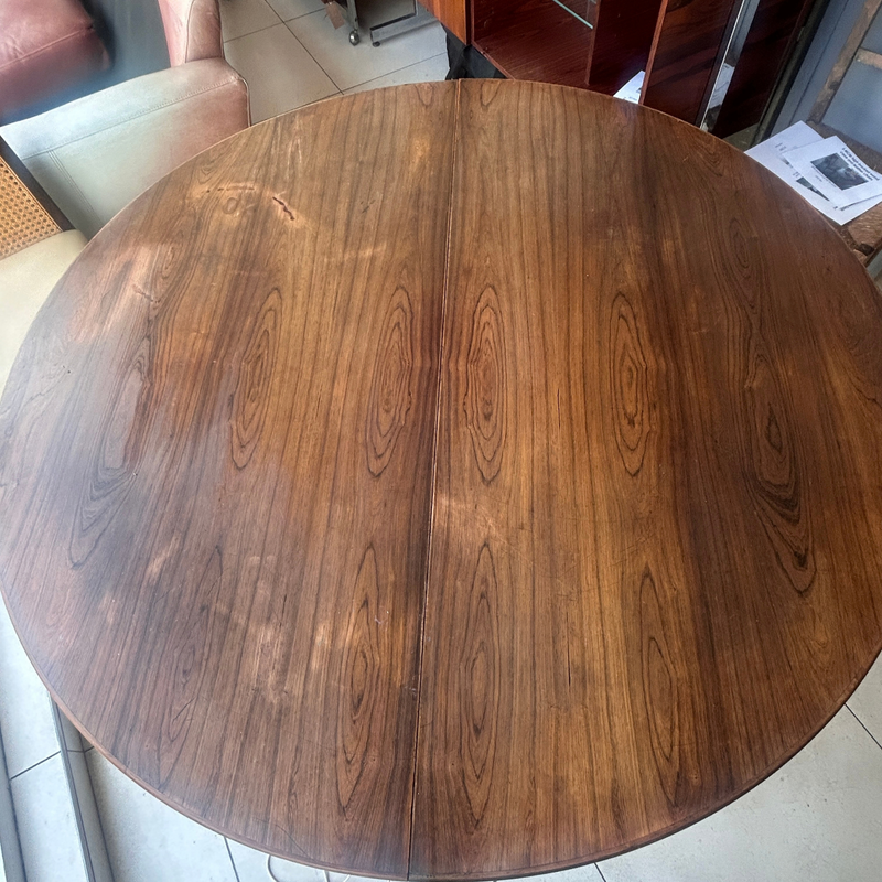 Mid-Century Scandinavian Extendable Dining Table