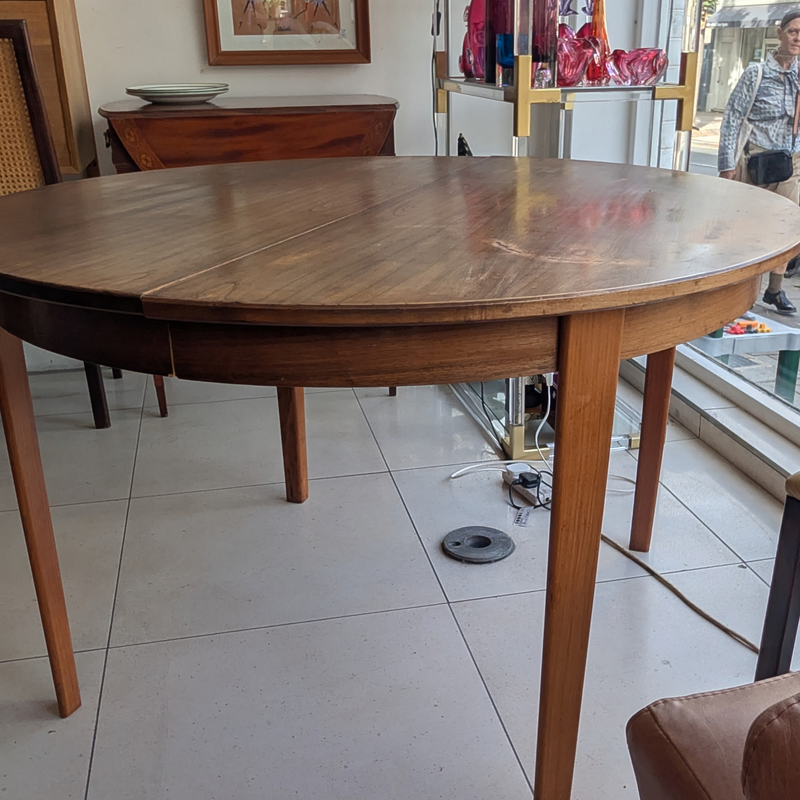 Mid-Century Scandinavian Extendable Dining Table