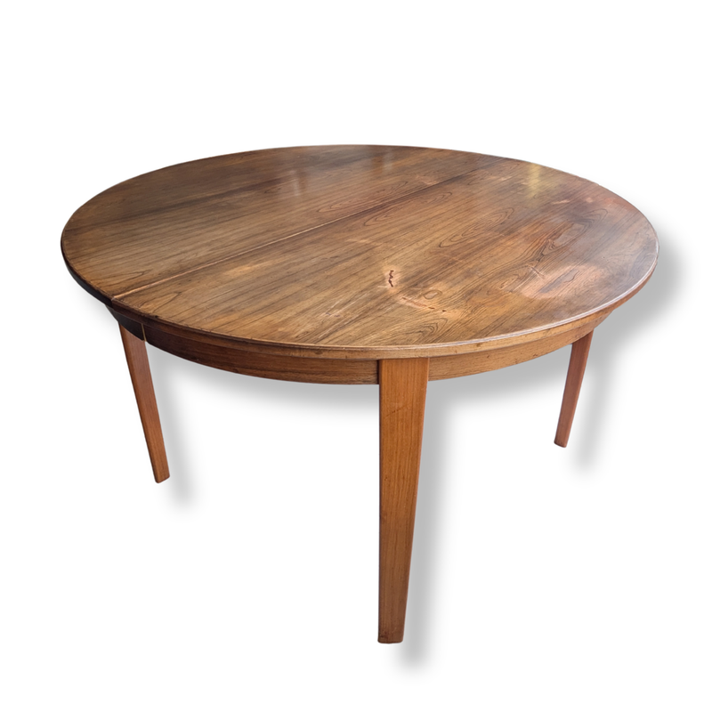 Mid-Century Scandinavian Extendable Dining Table