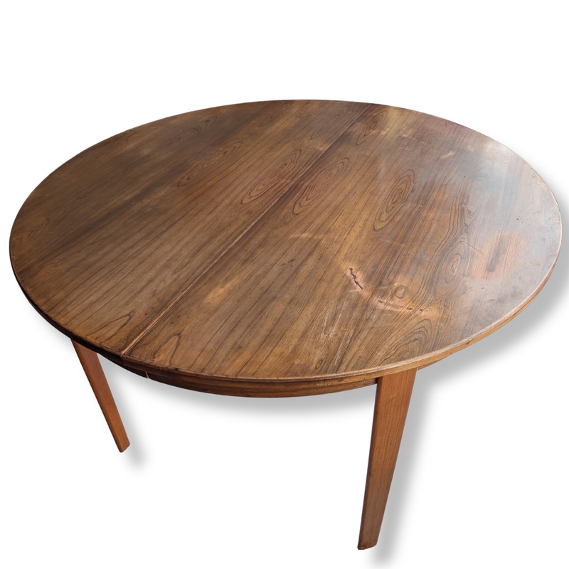 Mid-Century Scandinavian Extendable Dining Table