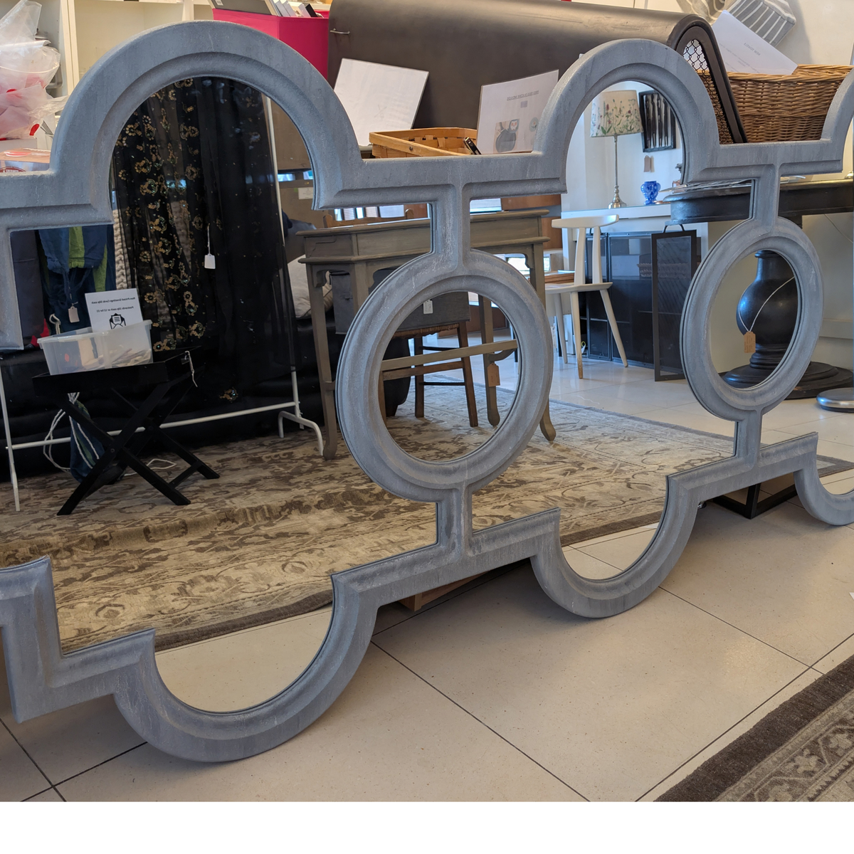 Restoration Hardware Moroccan Triple Fez Wall Mirror