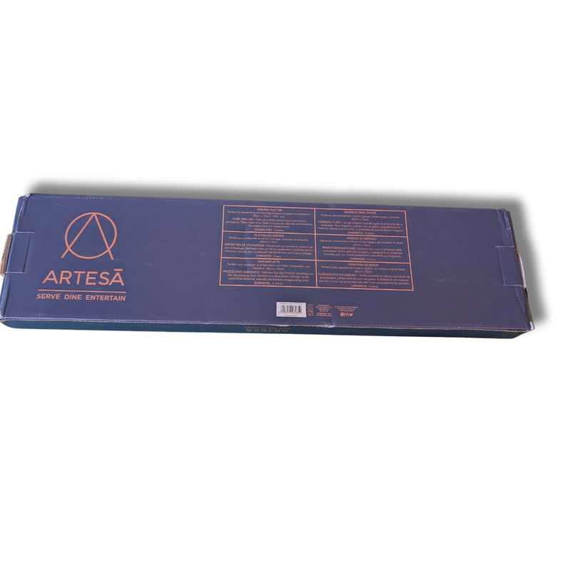 Artesà Slate Serving Platter with Handles – Boxed