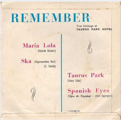 Nights at Taurus Park Enric Vidal Quartet Single Record