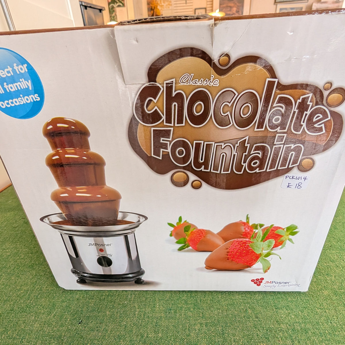 JM Posner Classic Chocolate Fountain – Boxed Entertaining Appliance