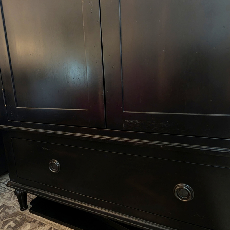 Restoration Hardware Dark Wash Maison Armoire