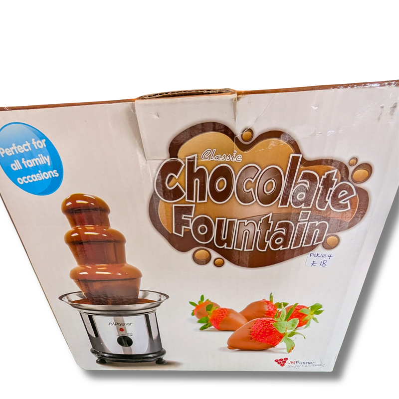 JM Posner Classic Chocolate Fountain – Boxed Entertaining Appliance