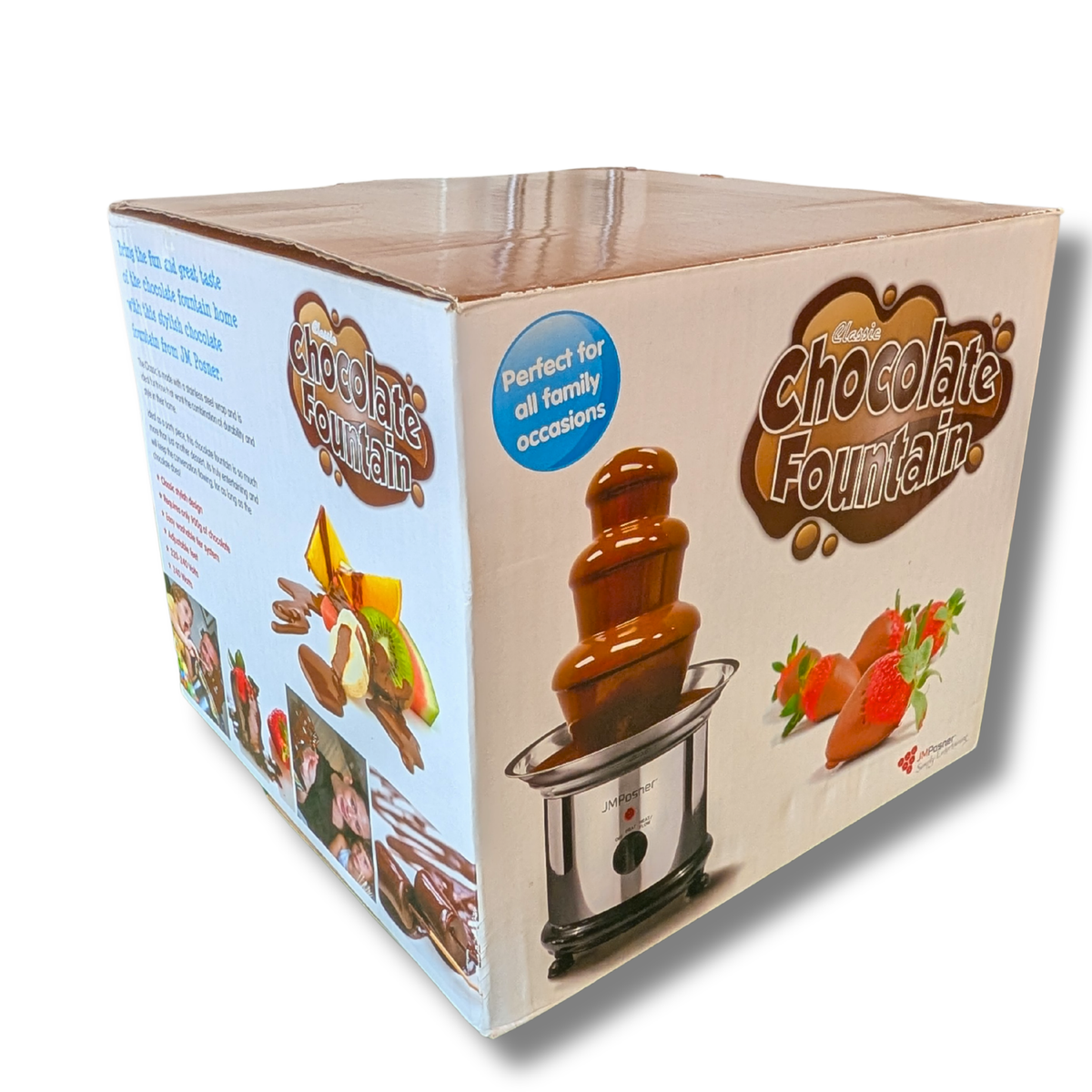 JM Posner Classic Chocolate Fountain – Boxed Entertaining Appliance